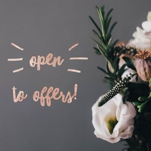 Open to offers!